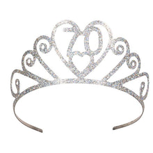 Glittered Metal 70 Tiara