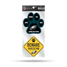 Philadelphia Eagles Team Pet Sticker Set