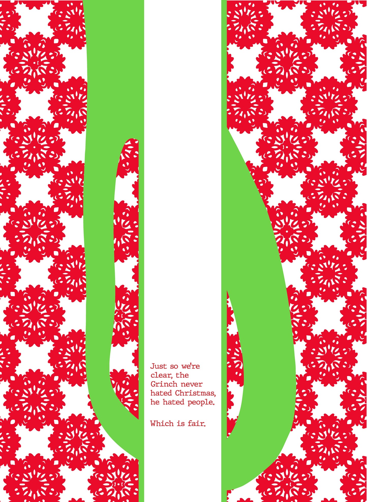 TOWEL Xmas Grinch | Funny Dish Towel Gift | Kitchen Decor
