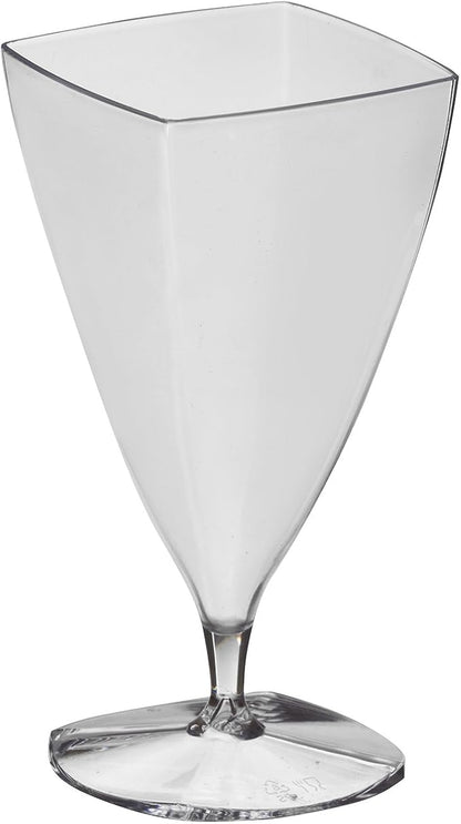 3oz Mini Square Flutes 6ct