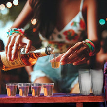 2 oz. Square Shot Glasses - Clear 40 Ct.