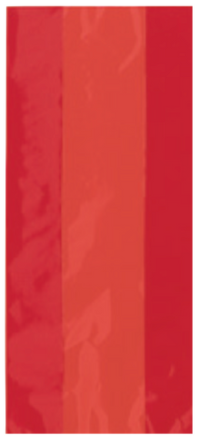 Ruby Red Cellophane Bags 30ct