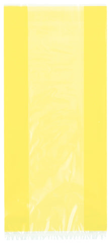 Yellow Cellophane Bags 30ct