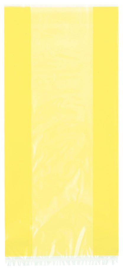 Yellow Cellophane Bags 30ct