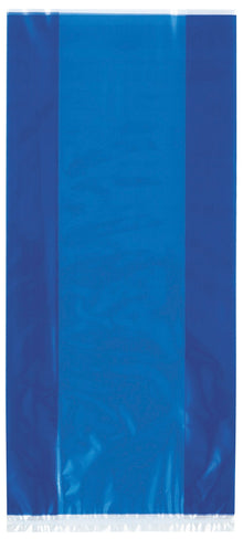 Royal Blue Cellophane Bags 30ct