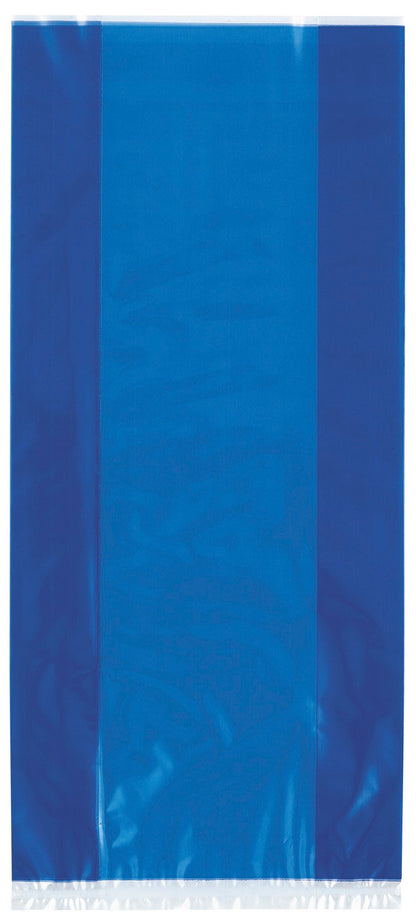 Royal Blue Cellophane Bags 30ct
