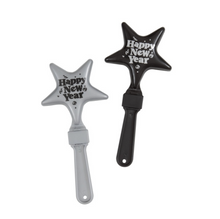 New Year's Star Clapper Black & Silver - 1 Assorted Color