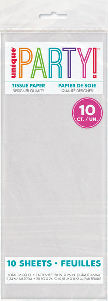 White Tissue Sheets 10ct