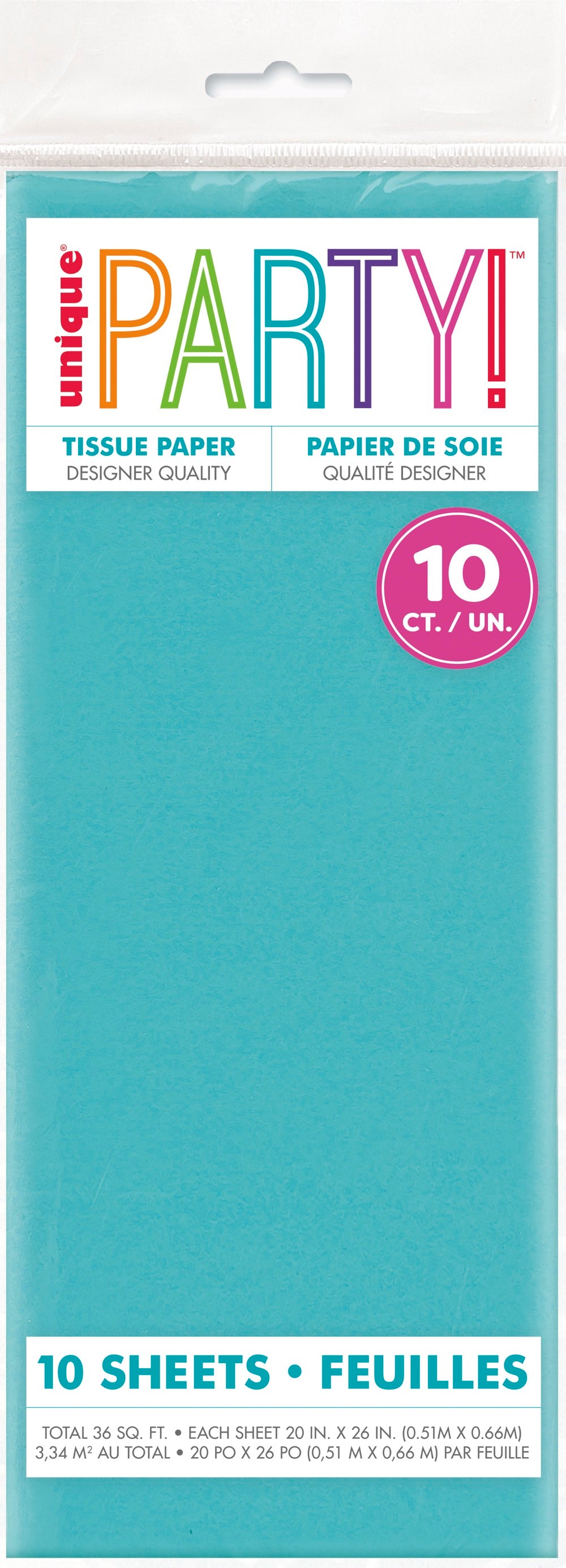 Teal Green Tissue Sheets 10ct