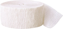 White Crepe Streamer 81ft
