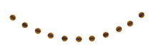 Gold Honeycomb Ball Garland 7ft