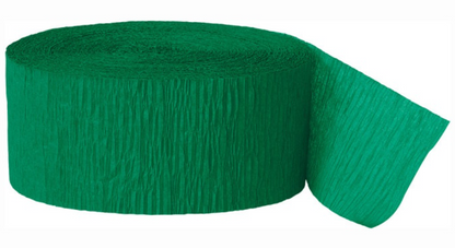 Green Crepe Streamer 81ft