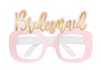 Foil Bachelorette Party Novelty Glasses 4ct