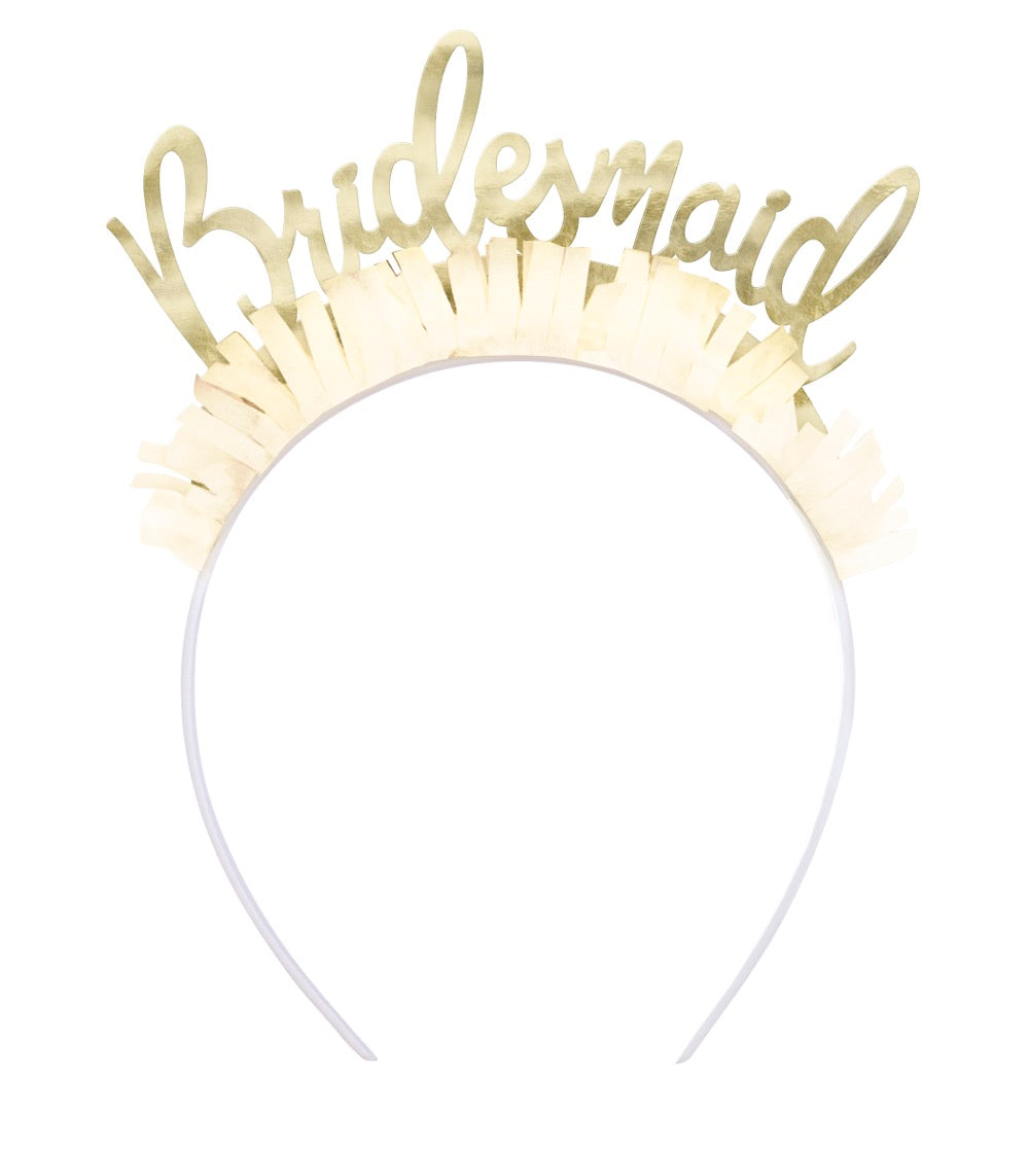 Bridesmaid Bachelorette Party Headbands 4ct