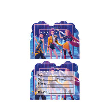 KPop Demon Hunters Party Invitation Cards 10ct
