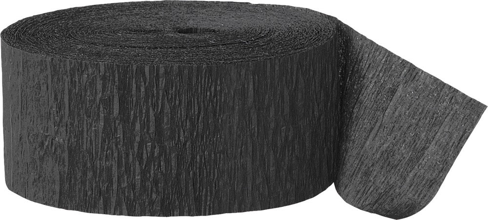 Black Crepe Streamer 81ft