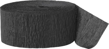 Black Crepe Streamer 81ft