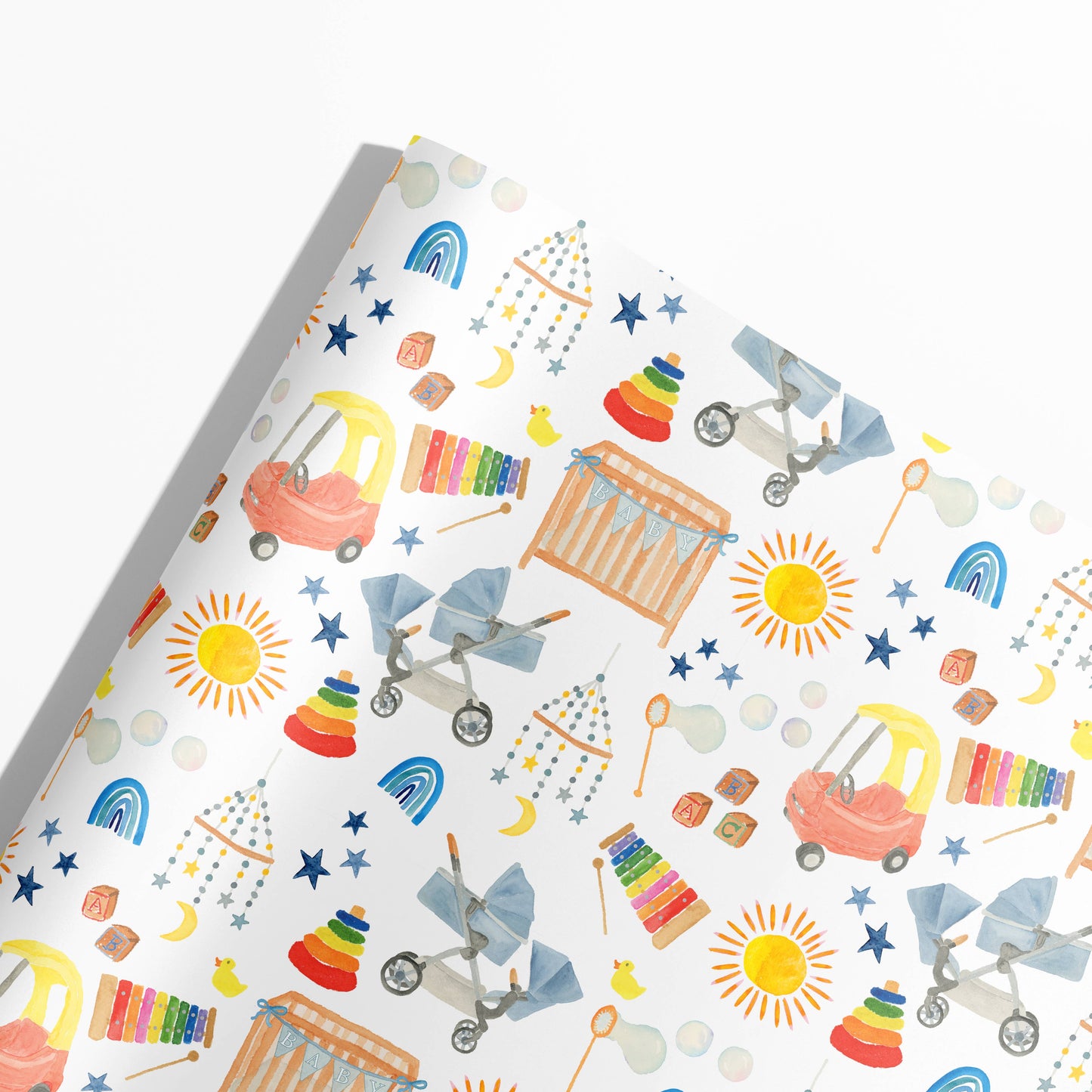 Baby Shower Gift Wrap | Baby Shower Wrapping Paper