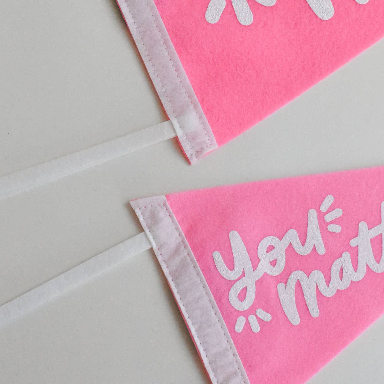 You Matter Pennant Flag (Pink)