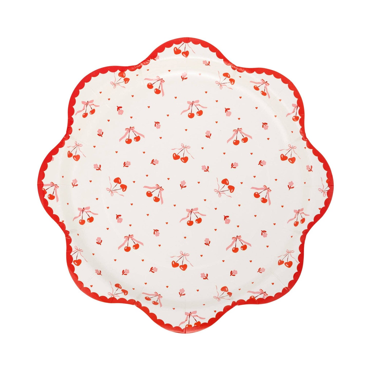 Tossed Cherry Plates 8ct