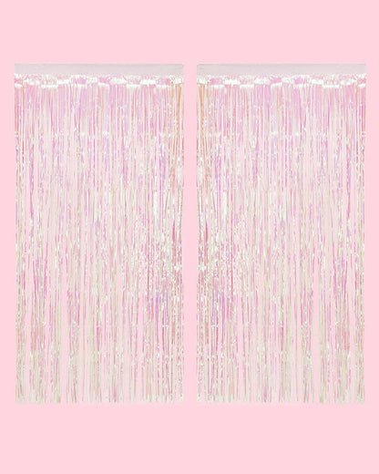 Iridescent Curtain Party Decoration