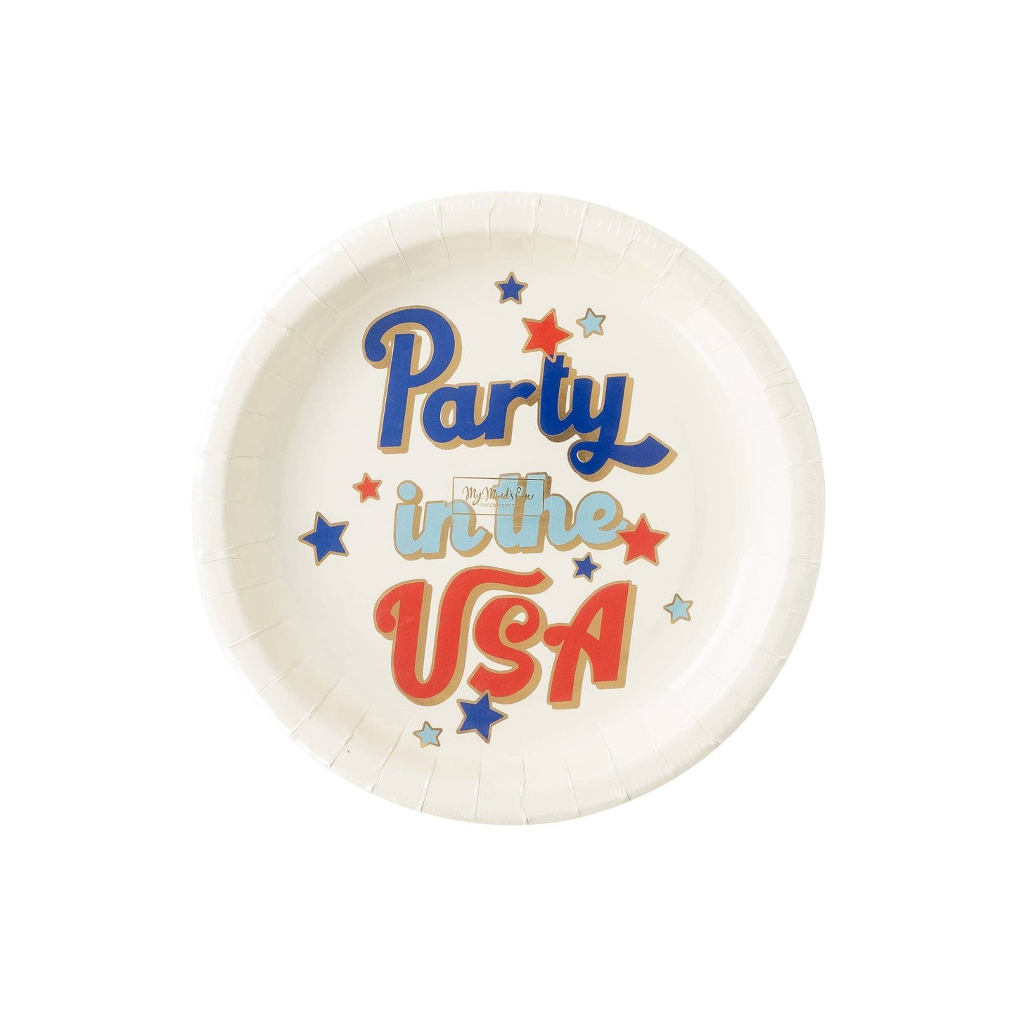 Party in the USA Plates 8ct
