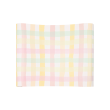 Spring Checks Paper Table Runner