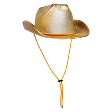 Gold Metallic Cowboy Hat