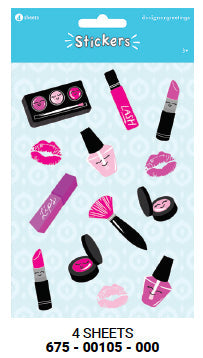 Stickers - Make Up 4 Sheets