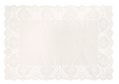White Placemat Doilies 8ct
