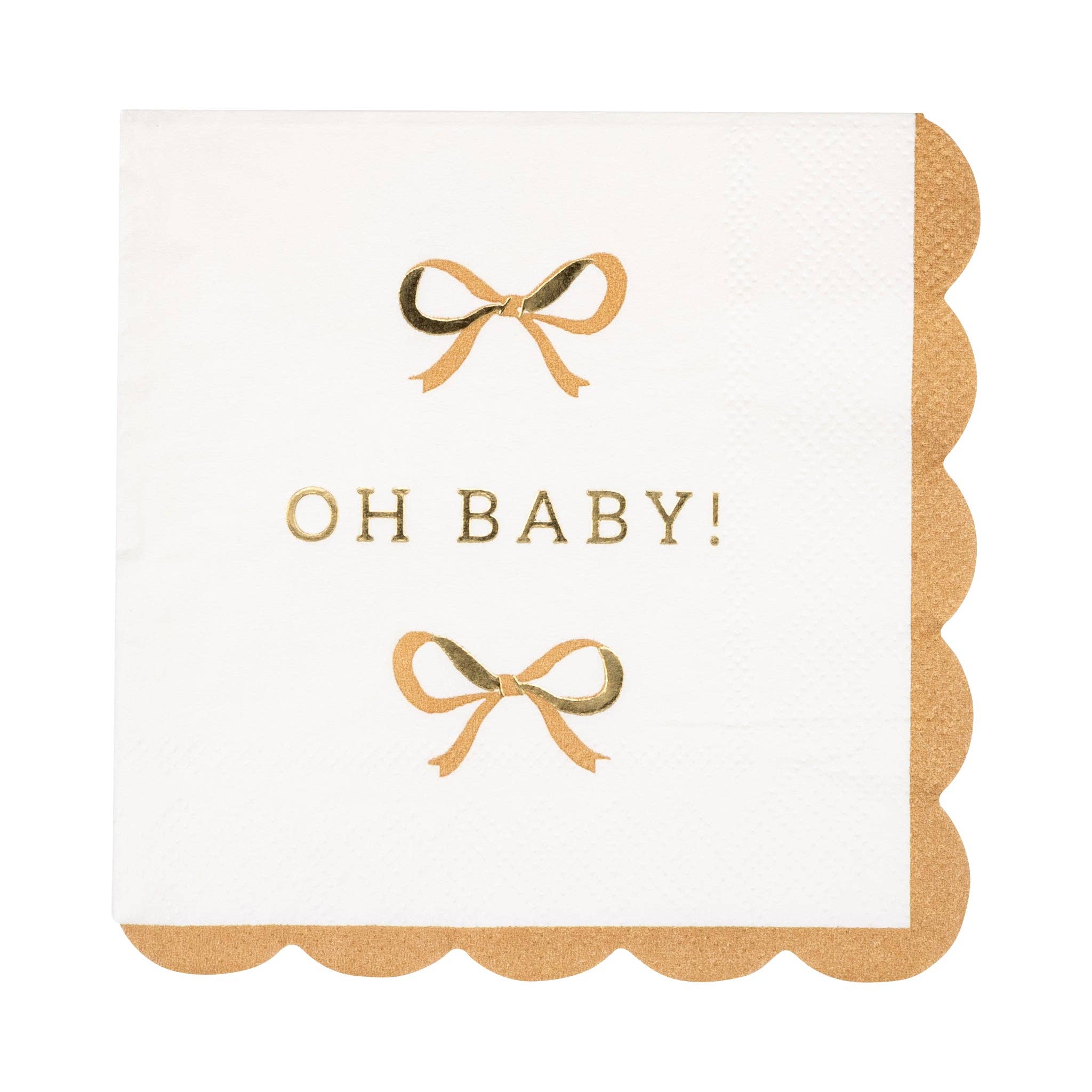 Oh Baby Cocktail Napkins - Thumbnail 4