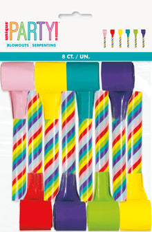Candy Cane Blowouts 8ct