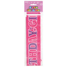Birthday Girl Satin Sash