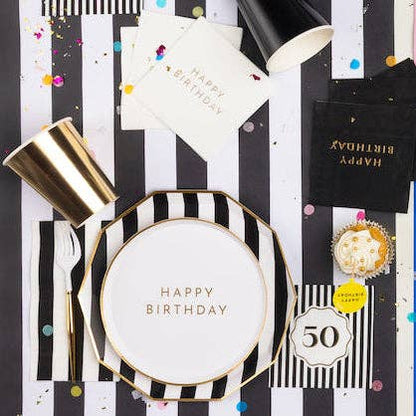 50TH BIRTHDAY COCKTAIL NAPKINS