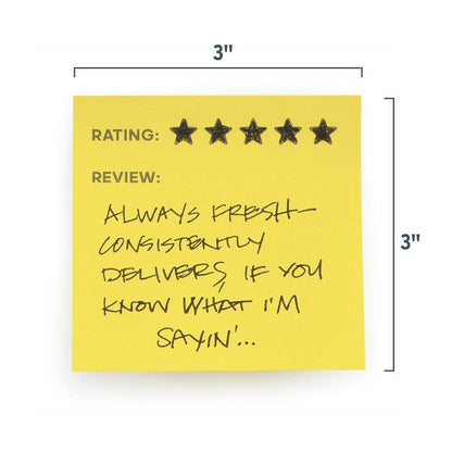 Over-rated - 5-Star Sticky Notes