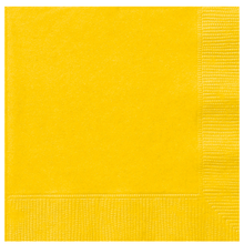 Sunshine Yellow Dinner Napkins 40ct