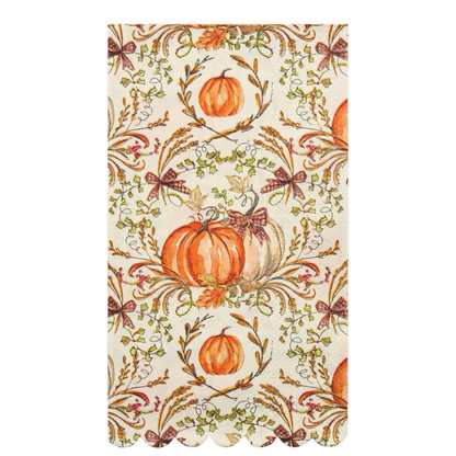Turkey & Gourds Guest Towels 20ct