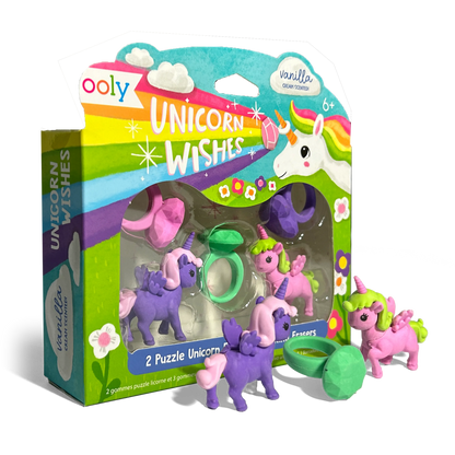 Unicorn Wishes: Scented Erasers (Set of 5)