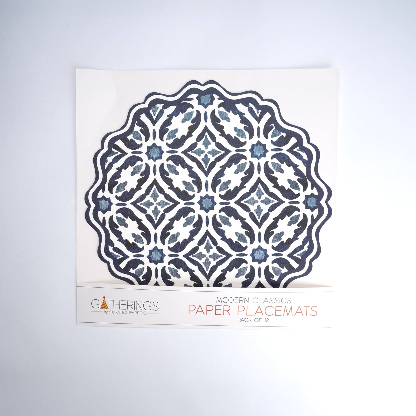 Mediterranean Tile Design Paper Placemats 12ct