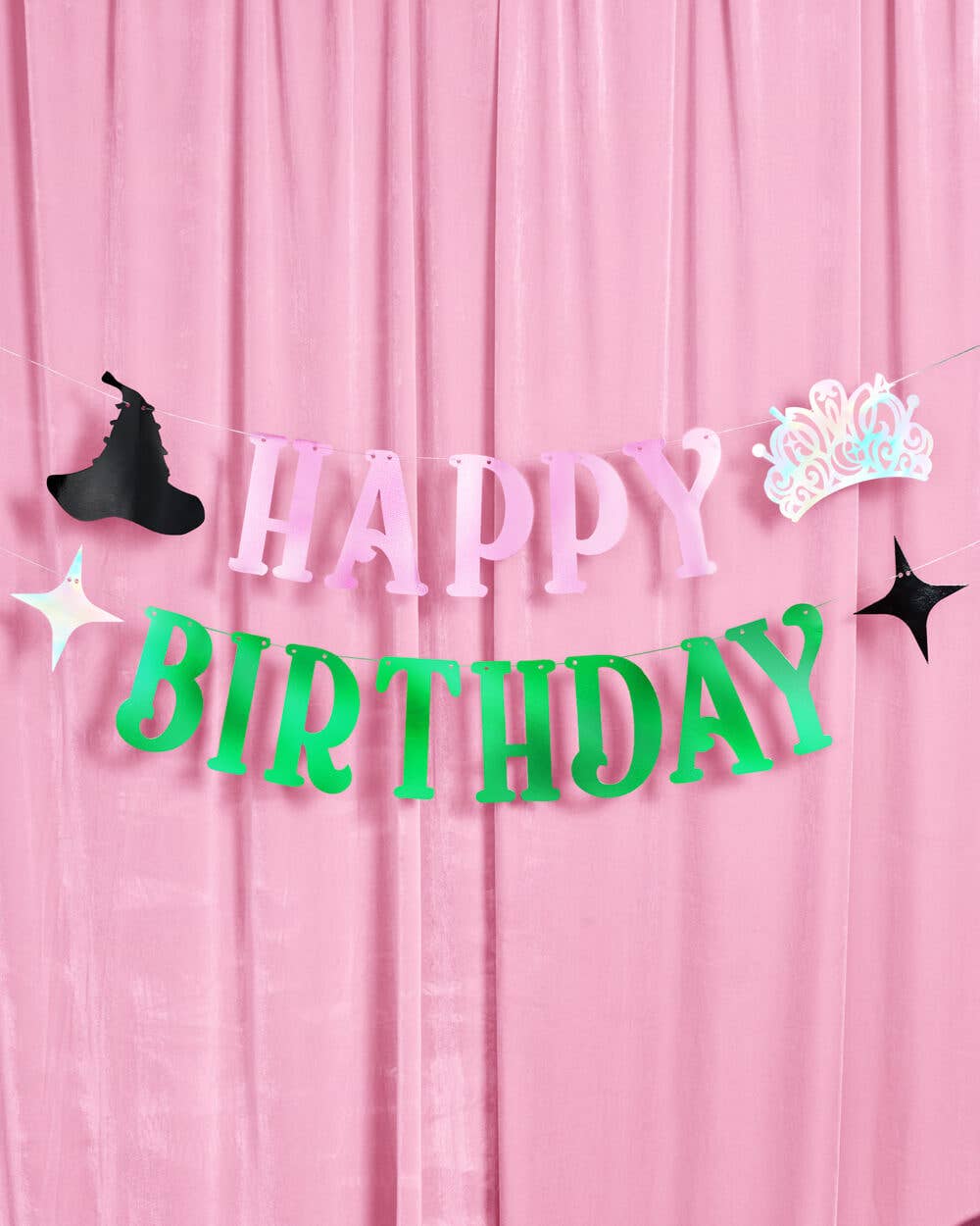 Happy Birthday Witch Banner