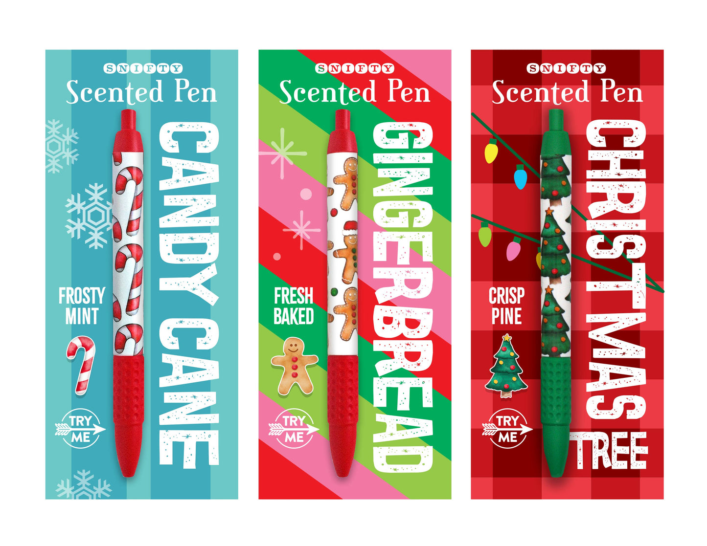 GINGERBREAD HOLIDAY SCENTED PEN CARDED