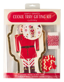 Cookie Tray Gifting Kit Nutcracker/6pkg