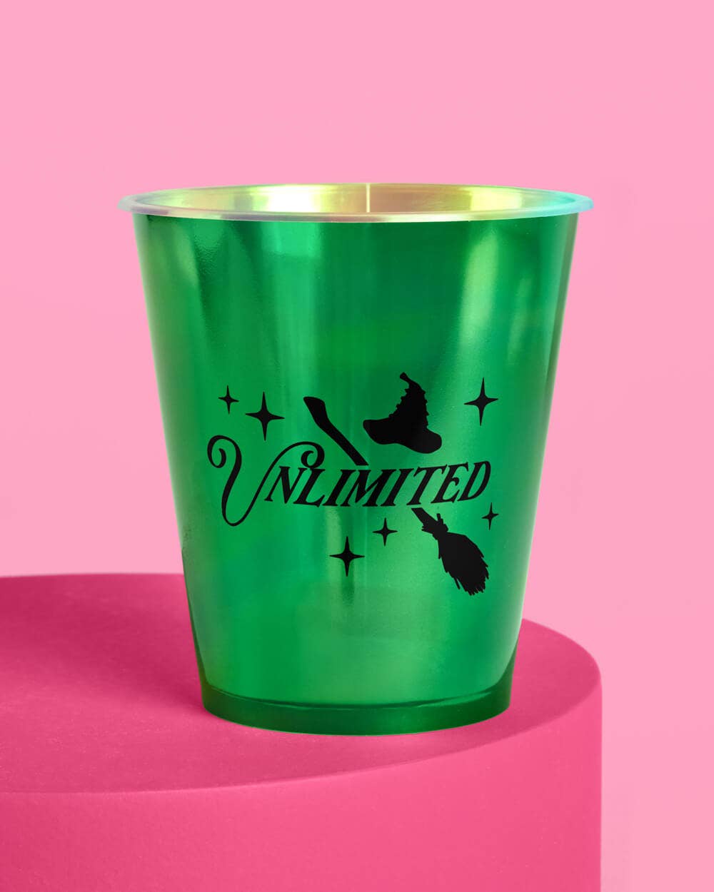 Wicked Witch Plastic Cups - 16ct