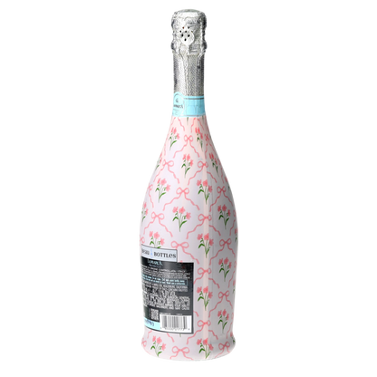 Beau Bottle Pink Bows and Blossoms - Prosecco Collection