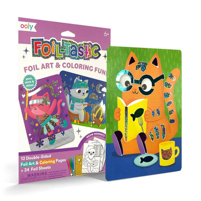Foil-tastic: Foil Art & Coloring Fun - Meow Moments (36 PC Set)