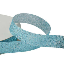 Glitter Cut-Edge Ribbon Spool - Select Color