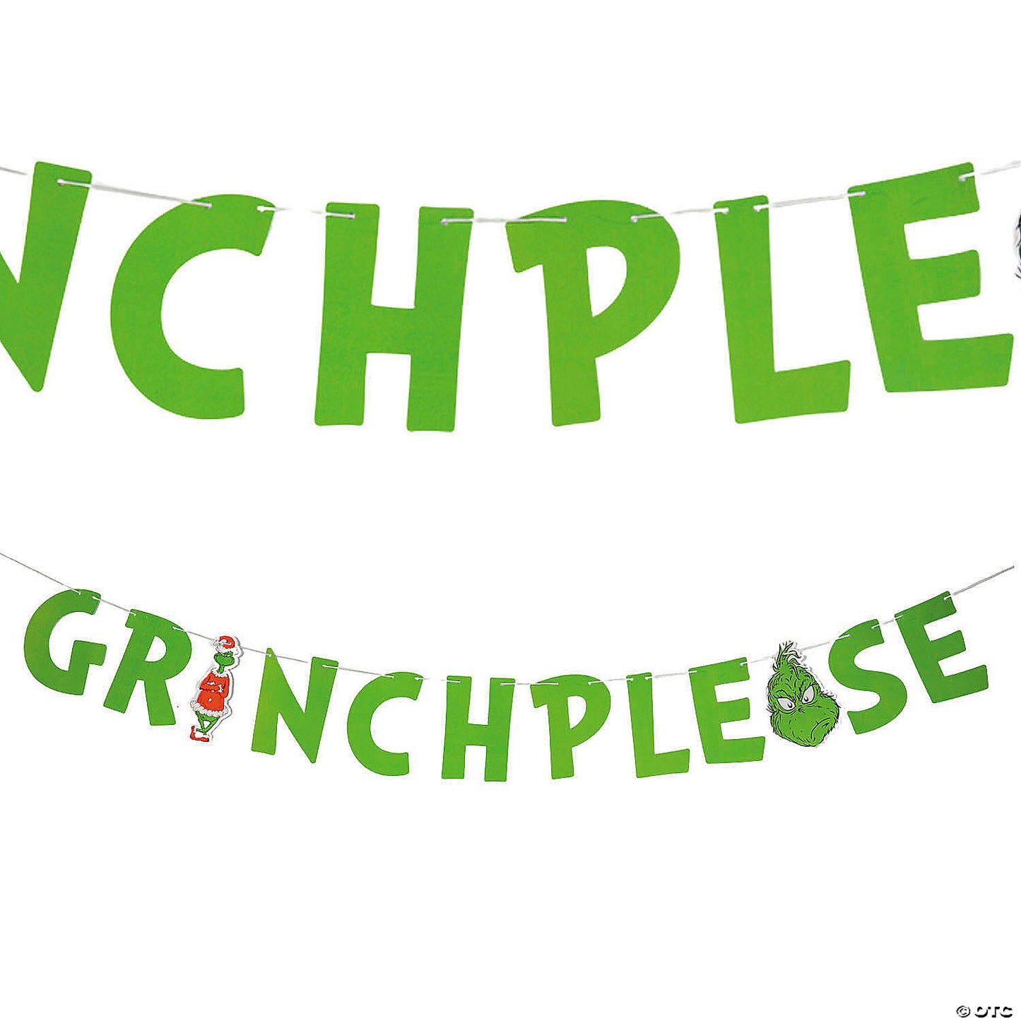 Grinch Please Banner 7ft