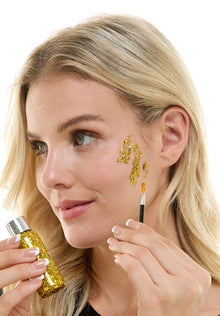 Gold Glitter Makeup Kit