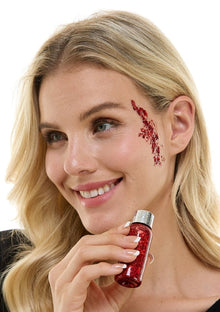 Red Glitter Makeup Kit