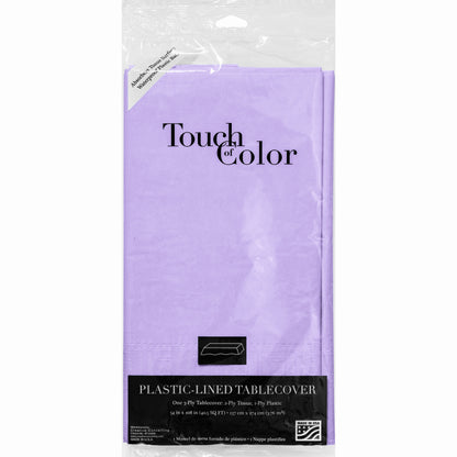 Rectangle Paper Table Cover - Lavender 54"x108"